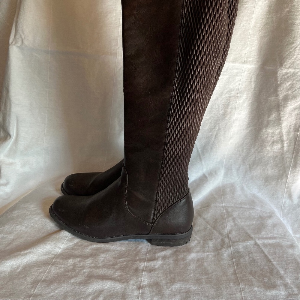 Tall Stretch Calf Boot